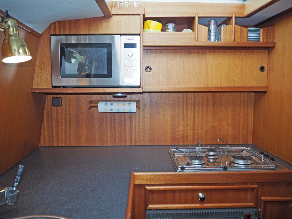 Achterkajuit, Accommodatie